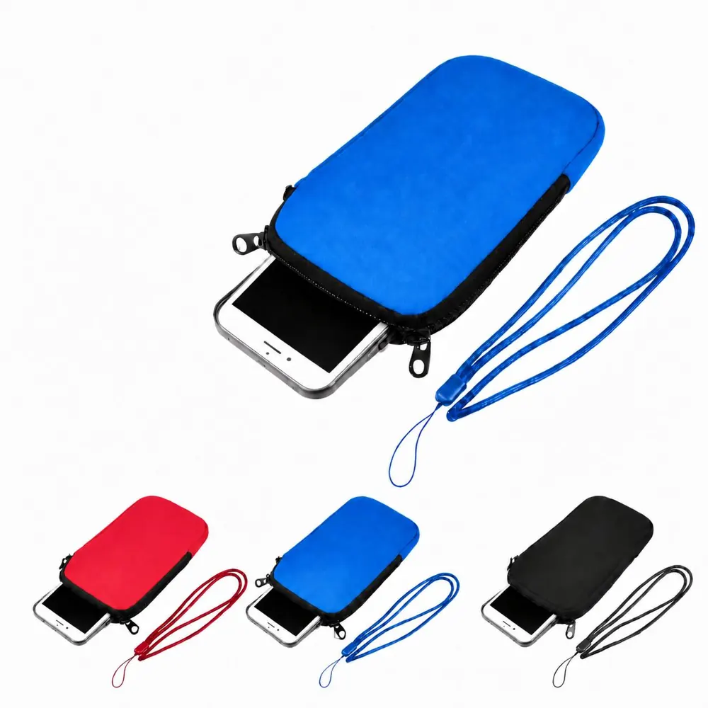 Protective Zippered Phone Case with Absorbing Lining 2