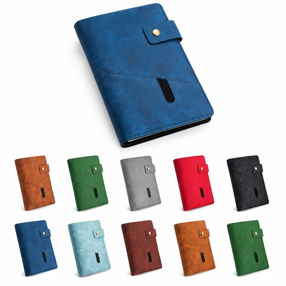 A5 Hardcover Leather Sketchbook with 200 Acid-Free Pages 2