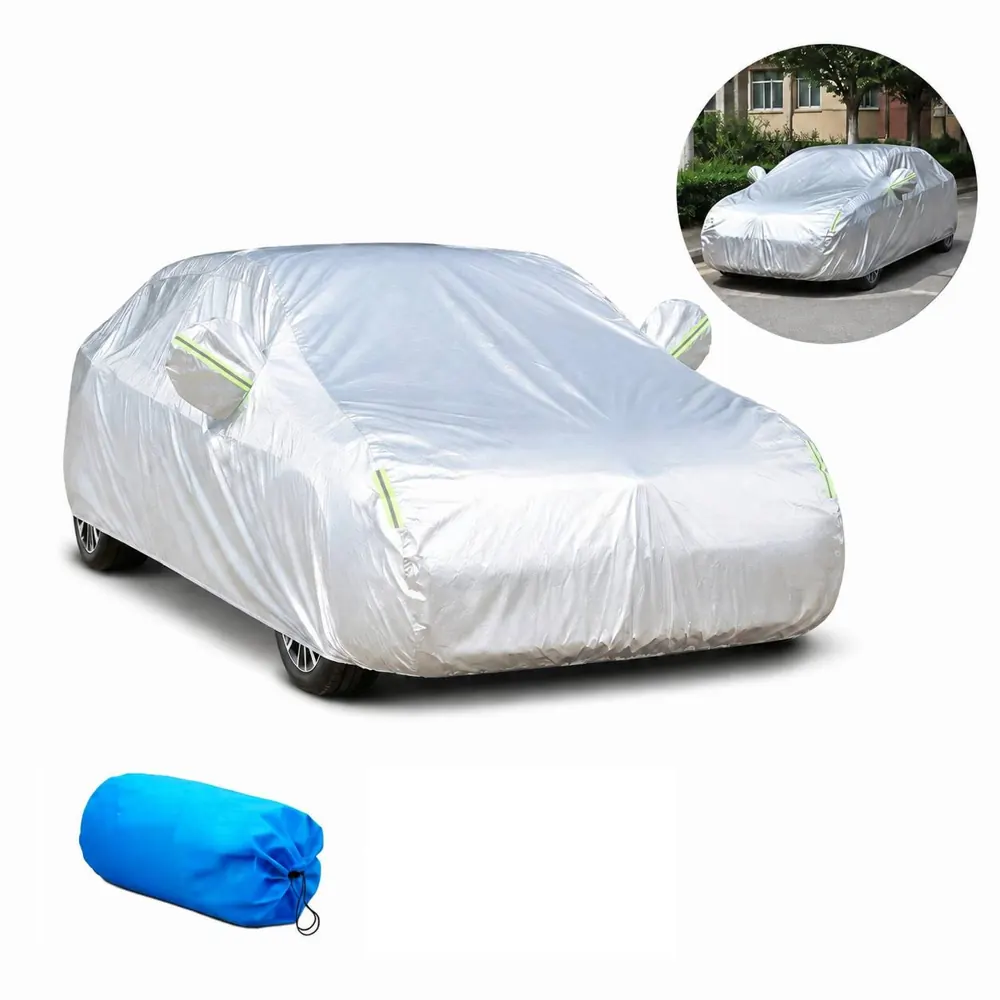 Breathable Multi-Layer Car Cover for Sedans SUVs Hatchbacks 2