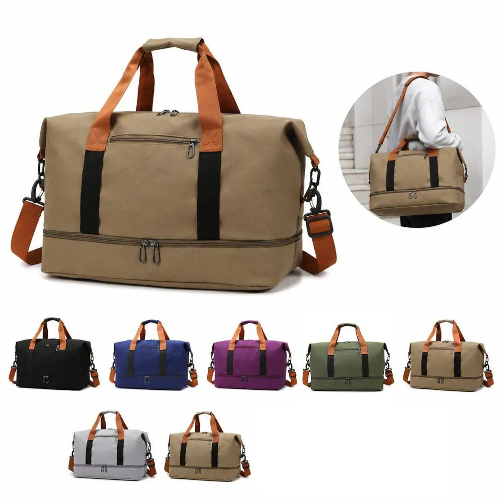 Spacious Water-Resistant Duffel for Gym and Travel 2