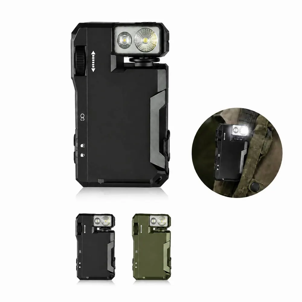 USB Rechargeable Compact LED EDC Flashlight 2