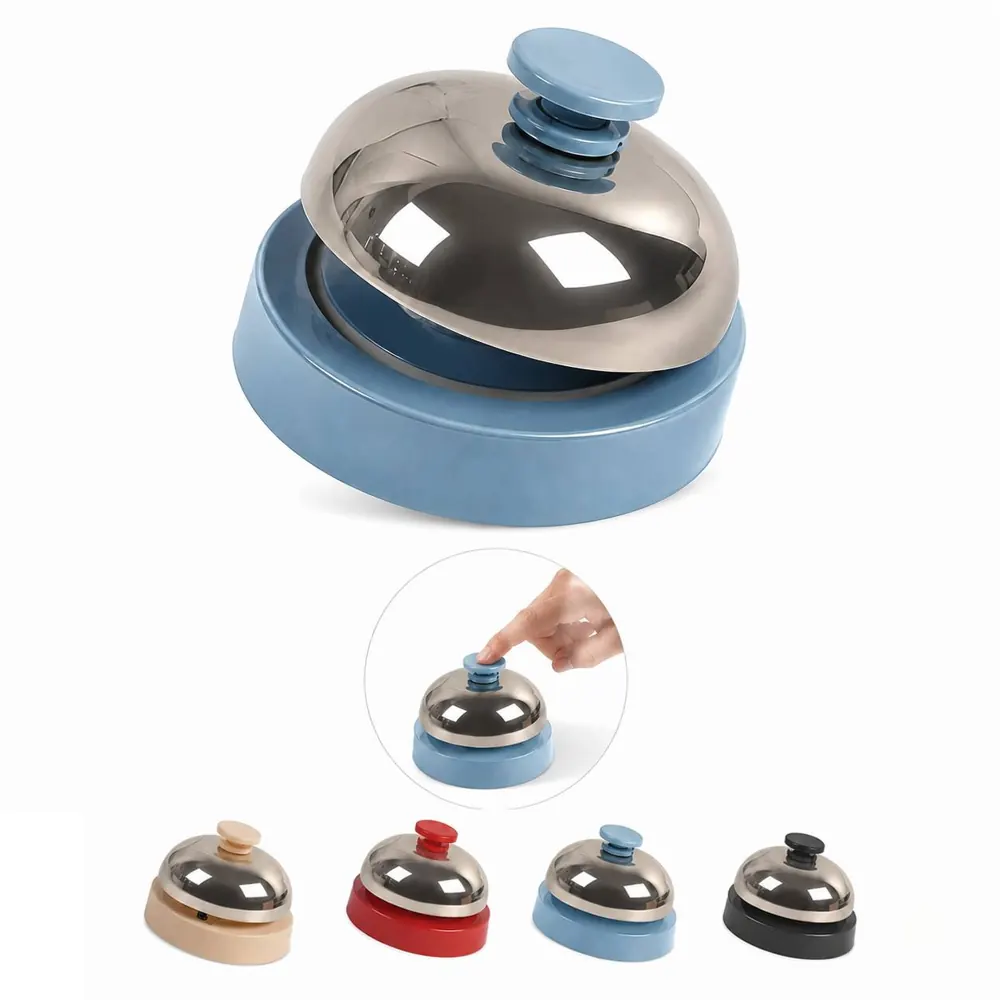 Metal Hand Bell Loud Ring for Classroom and Kitchen 2