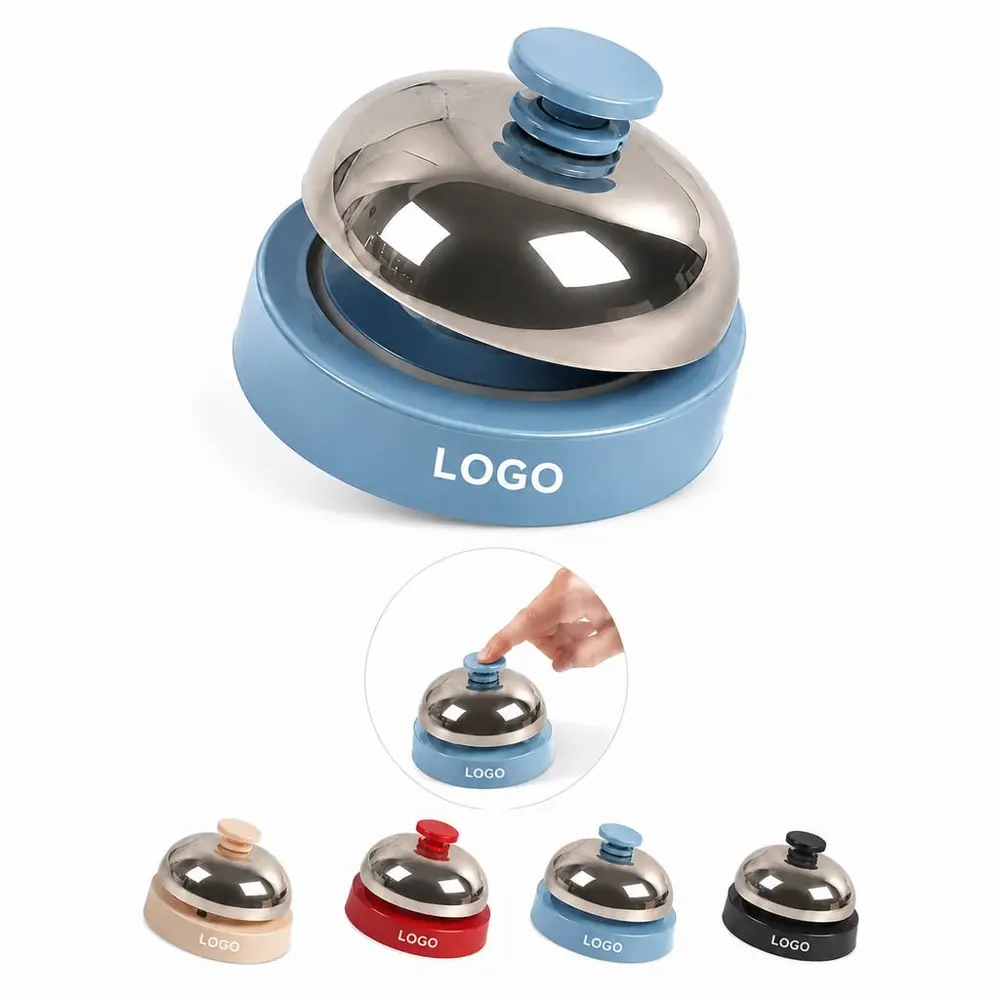 Metal Hand Bell Loud Ring for Classroom and Kitchen
