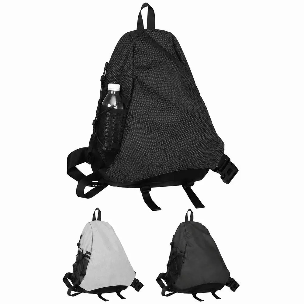 Adjustable Strap Crossbody Bag in Diamond Ripstop 2