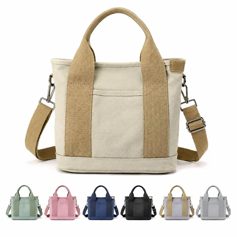 Reusable Canvas Tote for Daily Shopping and Travel 2