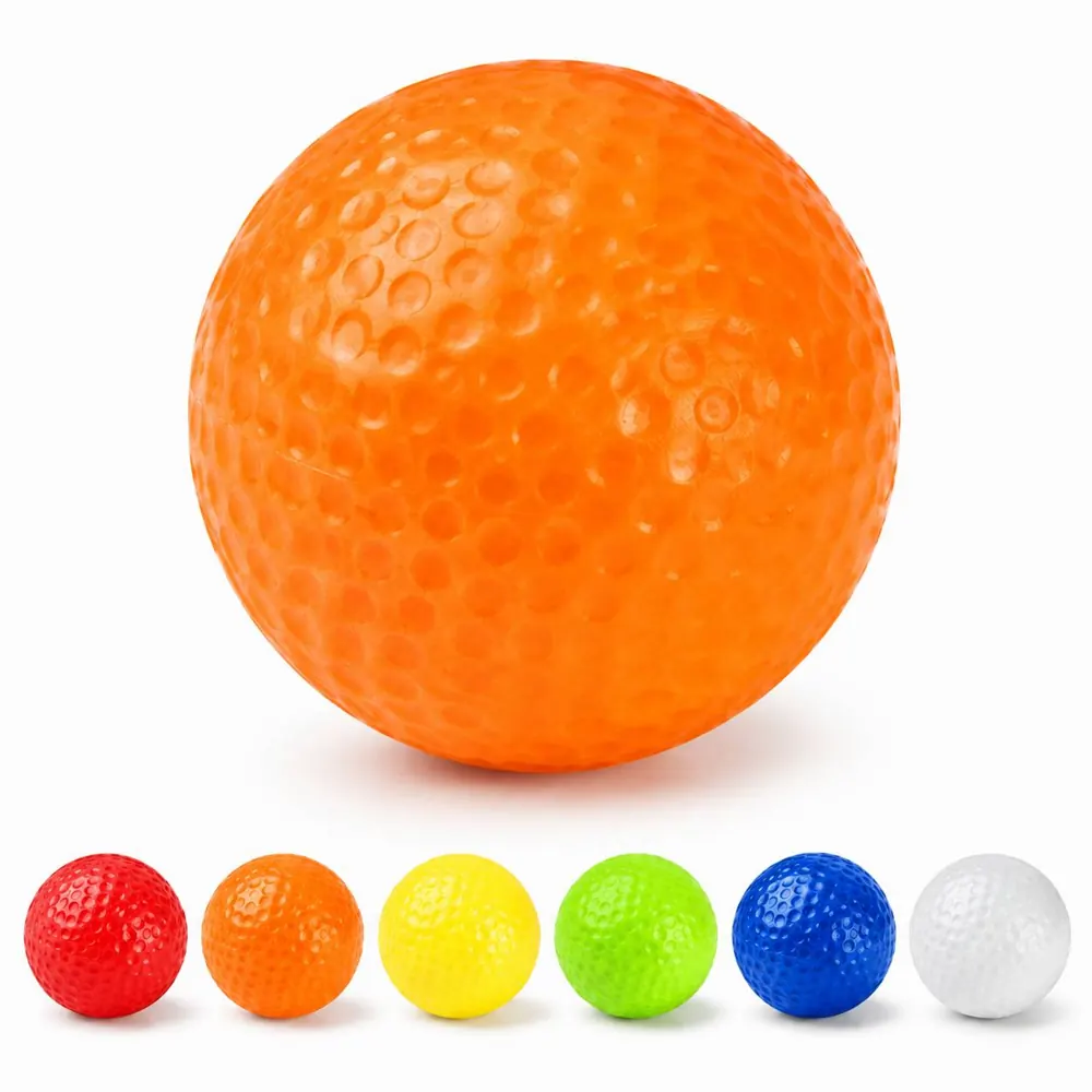 PU Training Golf Balls with Dimple Pattern for Practice 2