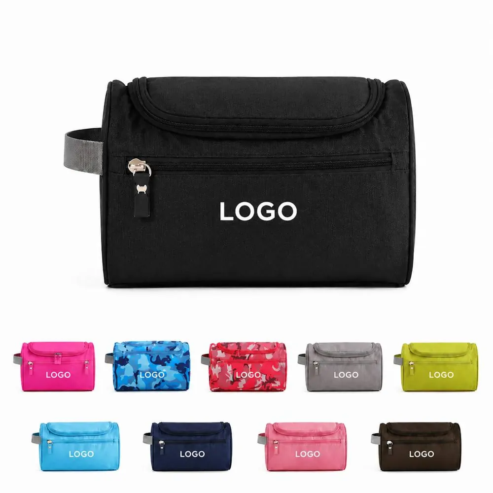 Waterproof Oxford Toiletry Organizer Bag