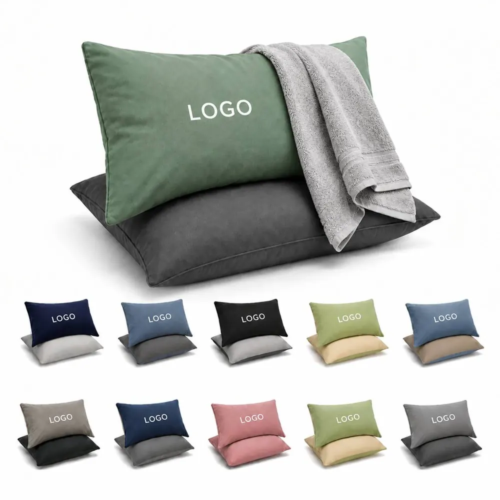 Soft Breathable Polyester Pillowcase for Standard Pillows
