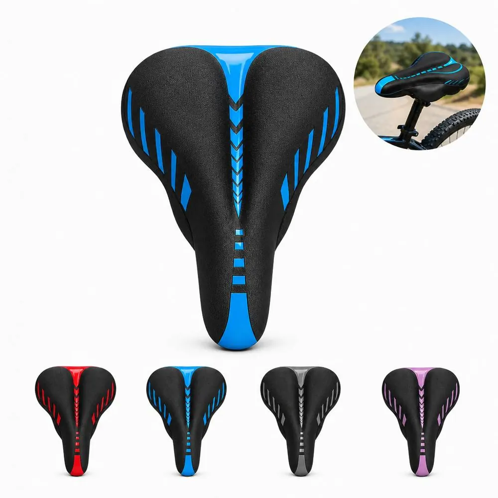 Waterproof Bicycle Saddle Cover with Elastic Hem 2