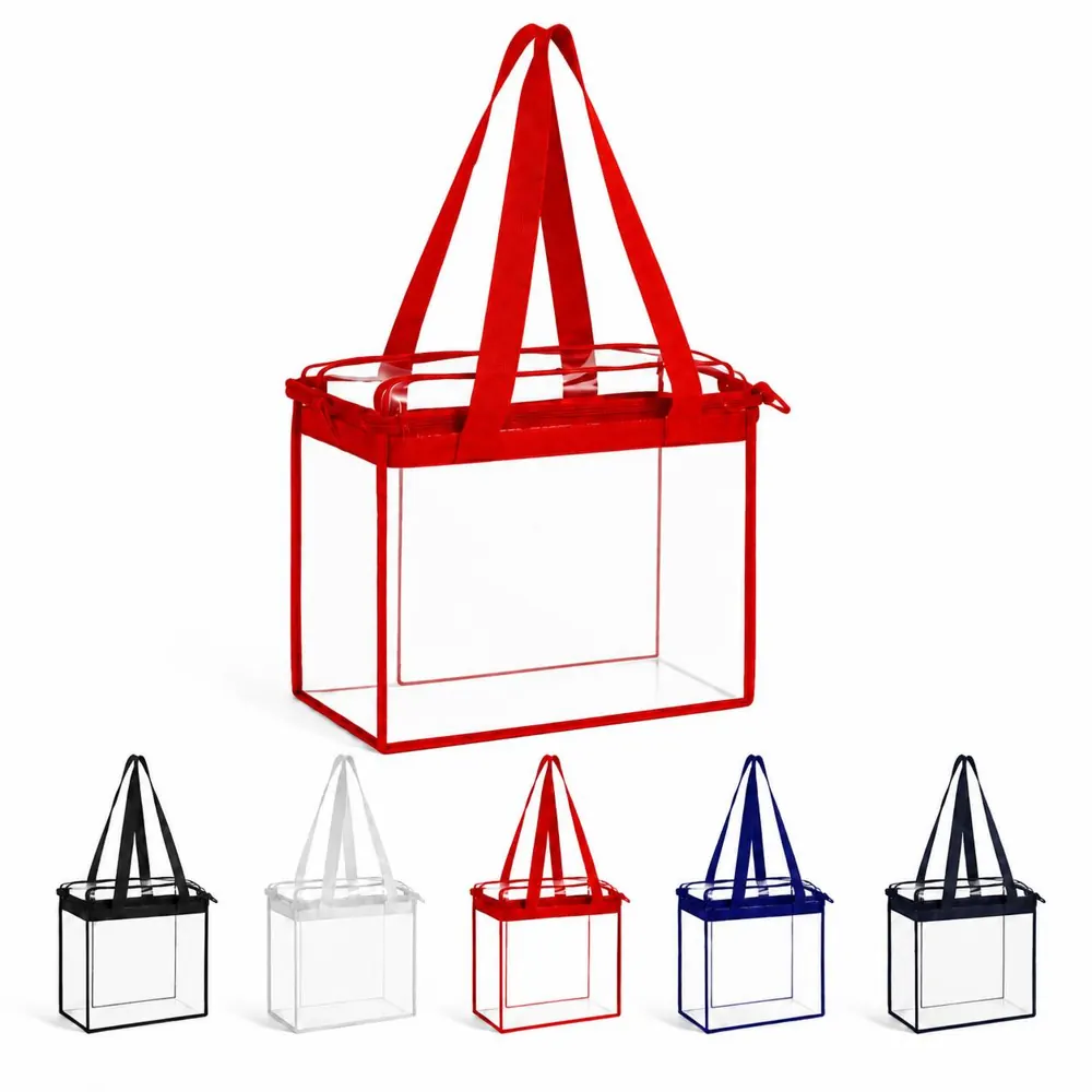 Transparent PVC Zipper Jelly Bag 2
