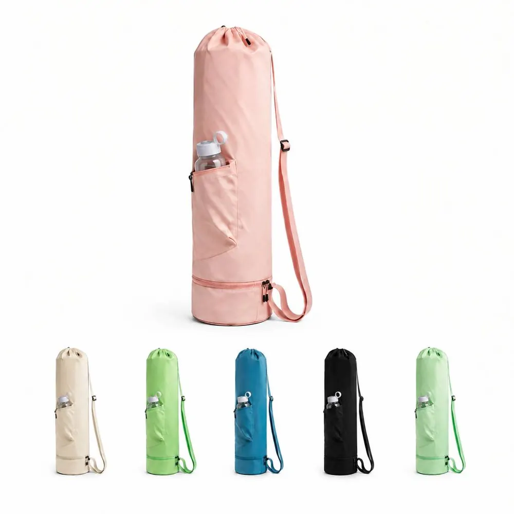 Compact Yoga Mat Carrier Bag with Adjustable Shoulder Strap 2