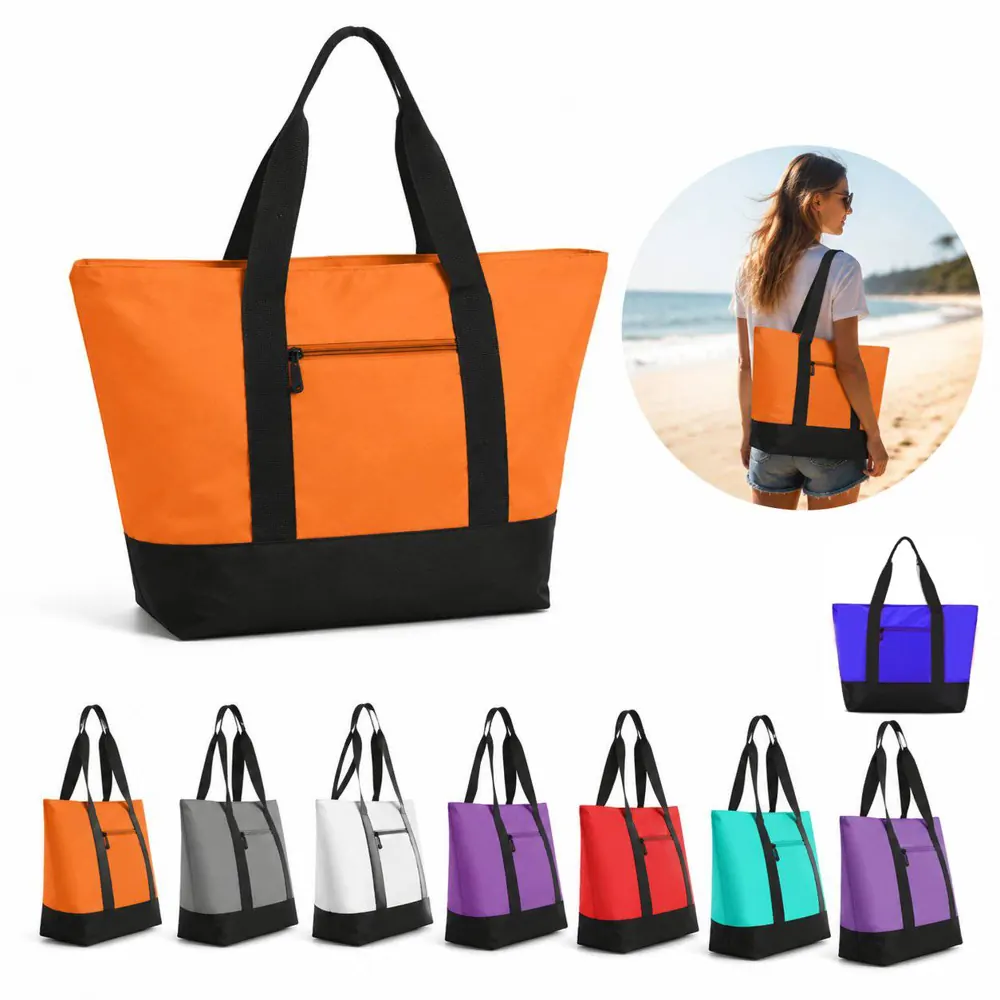 Water-Resistant Nylon Carryall Tote for Daily Use 2