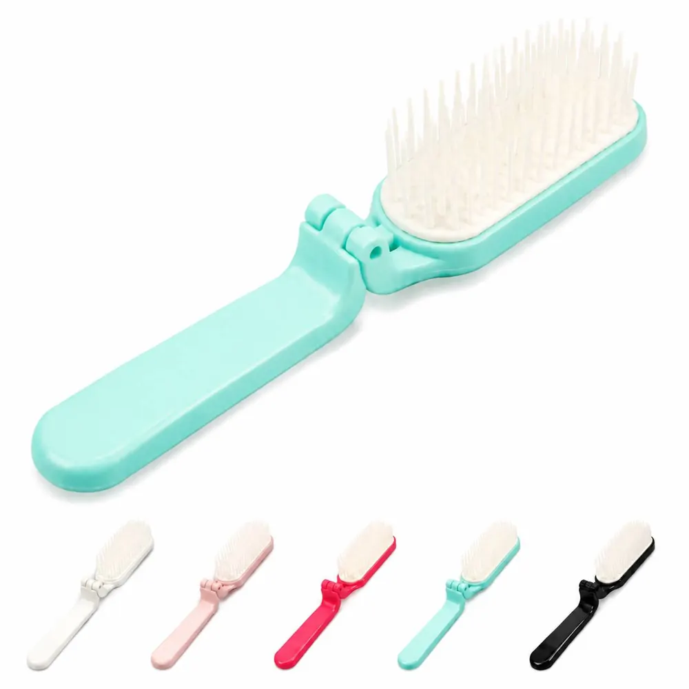 Compact Travel Folding Hair Comb for Wet and Dry Hair 2