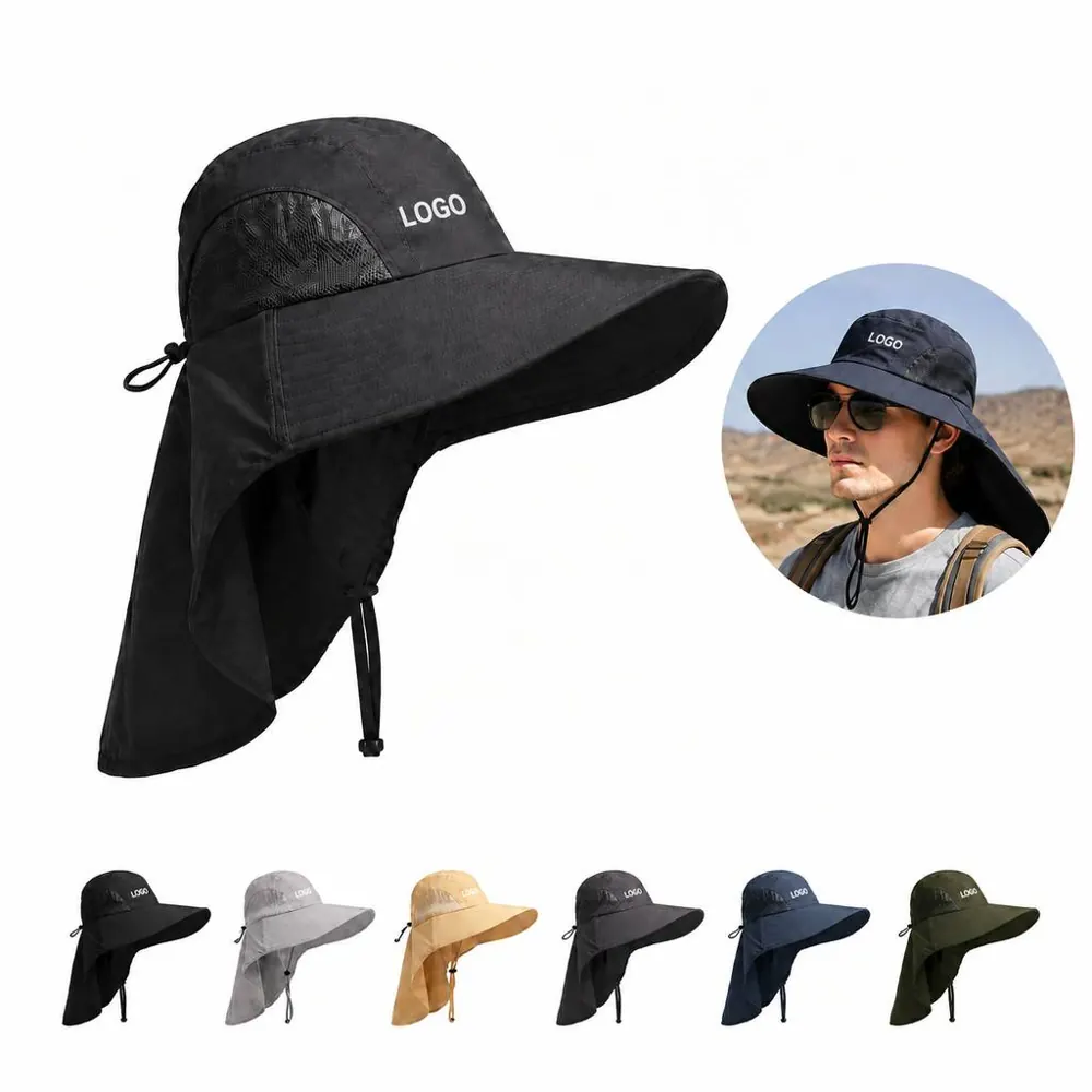 Wide Brim UPF 50+ Sun Hat for Outdoor