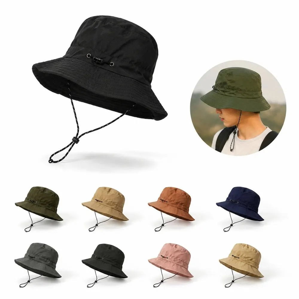 Adjustable Quick-Dry Sun Bucket Hat for Outdoor 2
