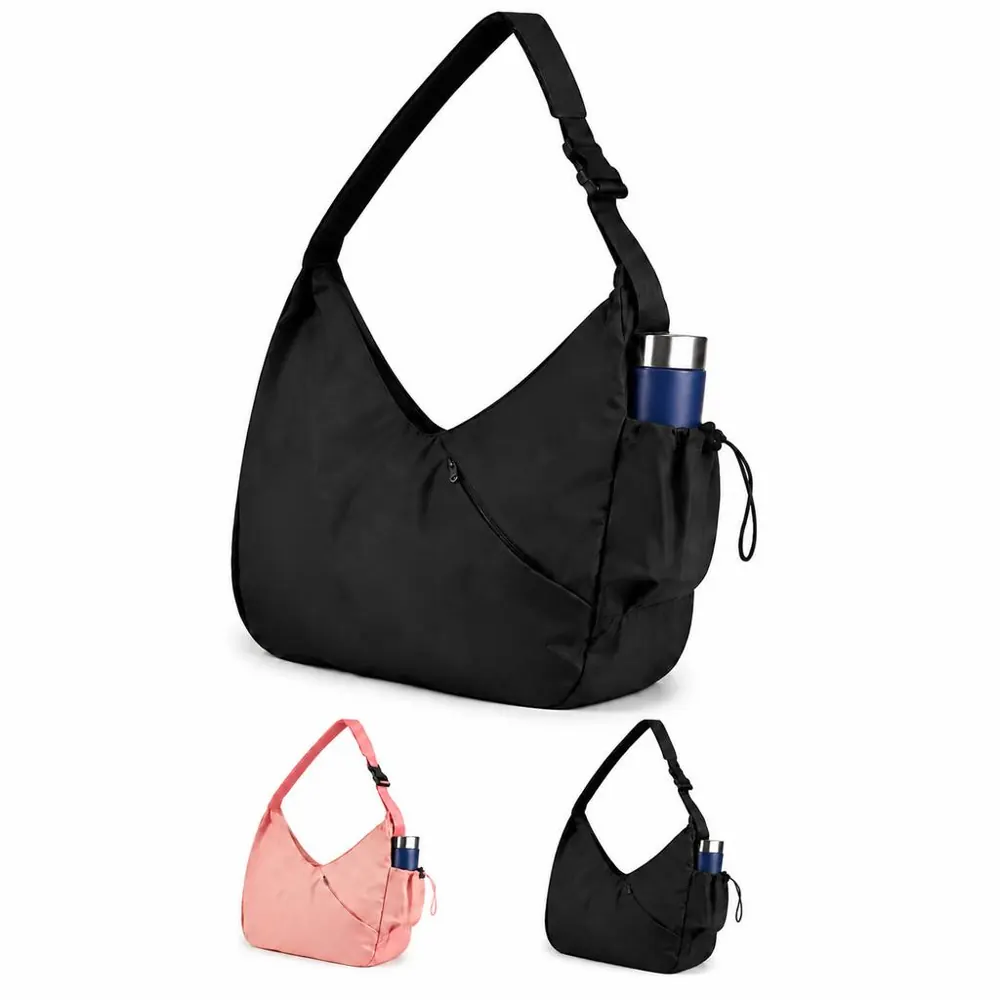 Spacious Single-Shoulder Yoga Mat Carrier with Pockets 2