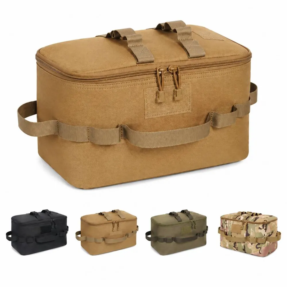 Water-Resistant Oxford Camping Bag for Outdoor Gear Storage 2
