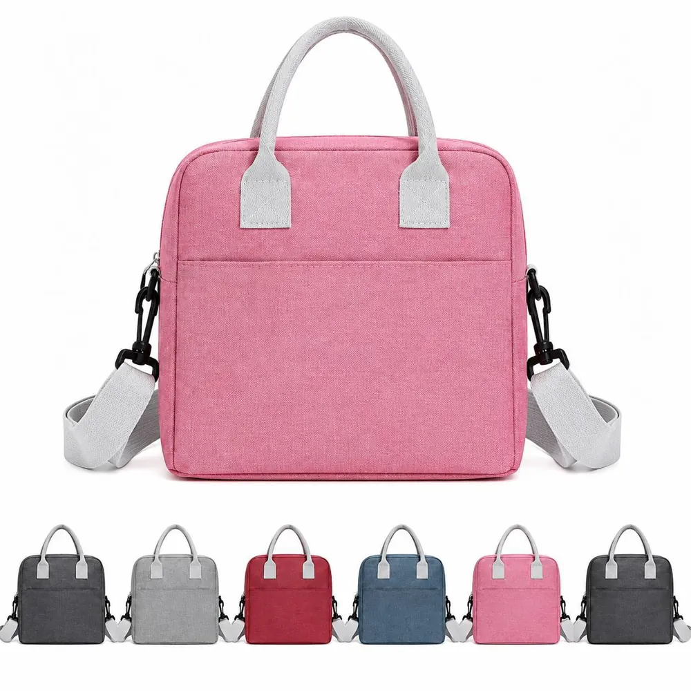 Large Insulated Lunch Bag with Adjustable Strap 2