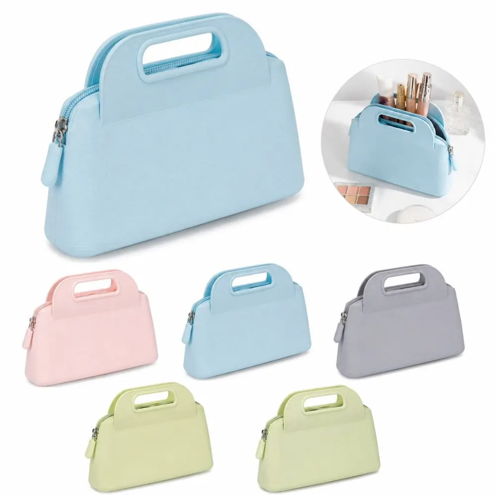 Water-Resistant Silicone Pouch with Zipper Closure 2