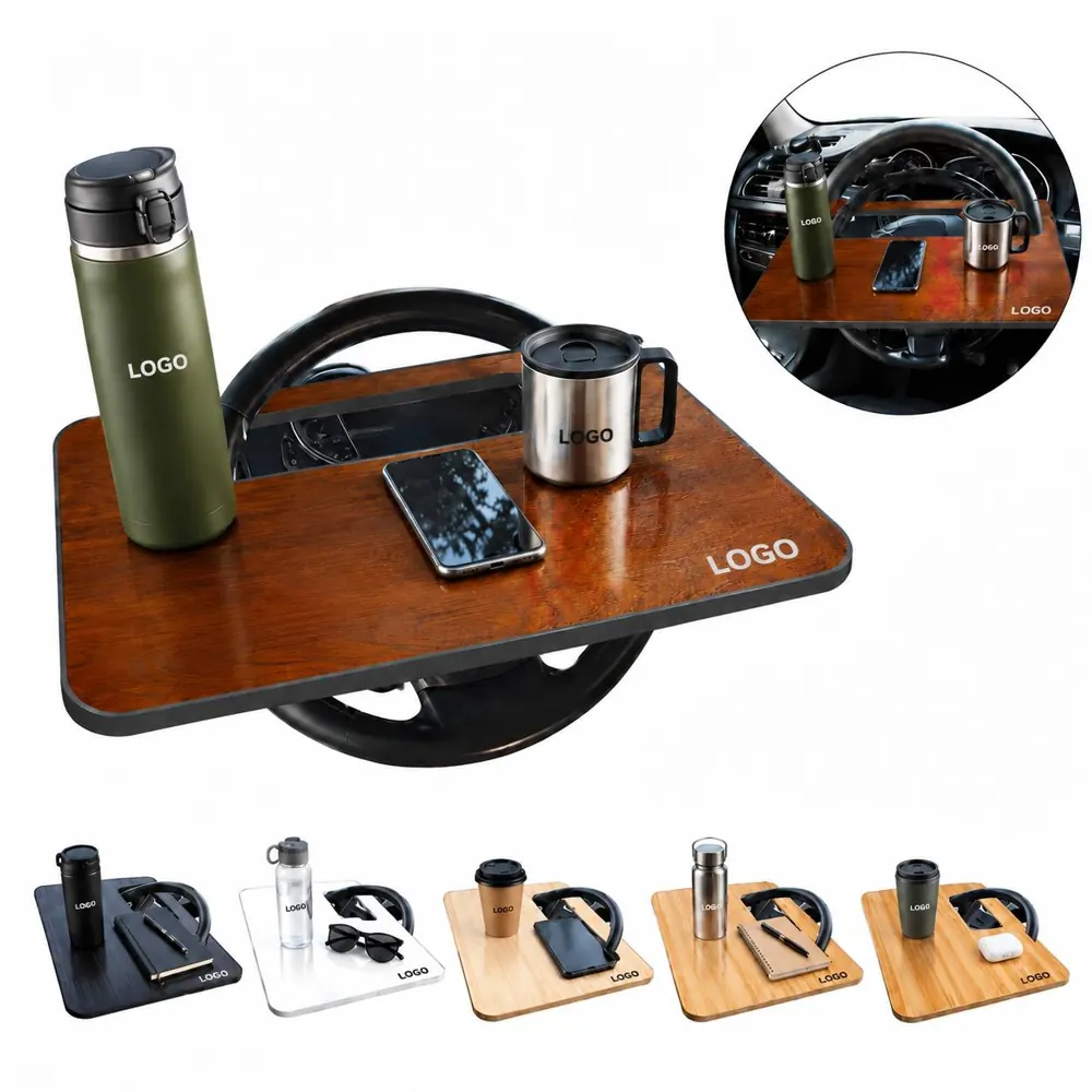 Portable Car Steering Wheel Desk for Laptop and Writing