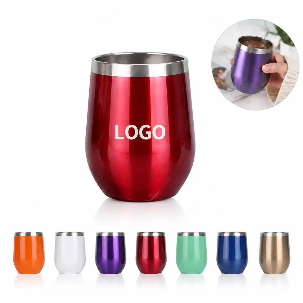 12oz Double-Wall Insulated Stainless Steel Tumbler