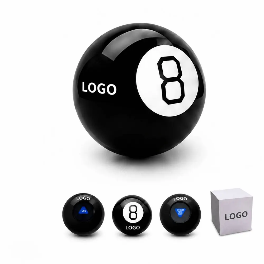 4-Inch Fortune Telling Ball with 20 Answers for Fun