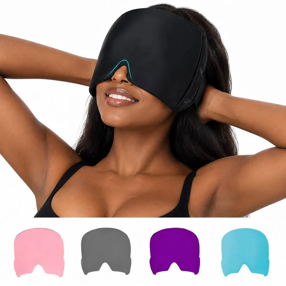 Cooling Gel Head Cap for Migraine Relief and Tension 2