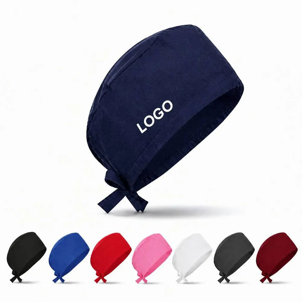 Breathable Cotton Medical Cap with Adjustable Fit