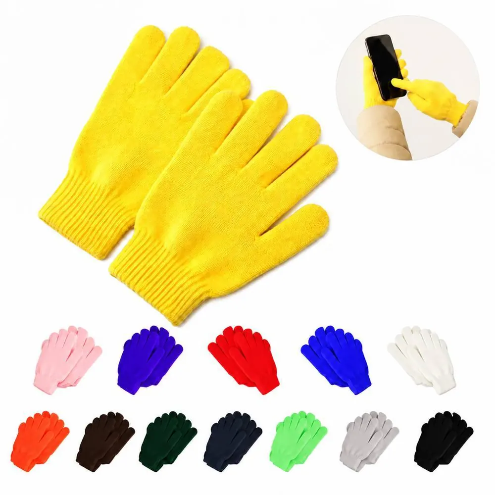Conductive Fingertip Knit Winter Gloves for Touchscreens 2