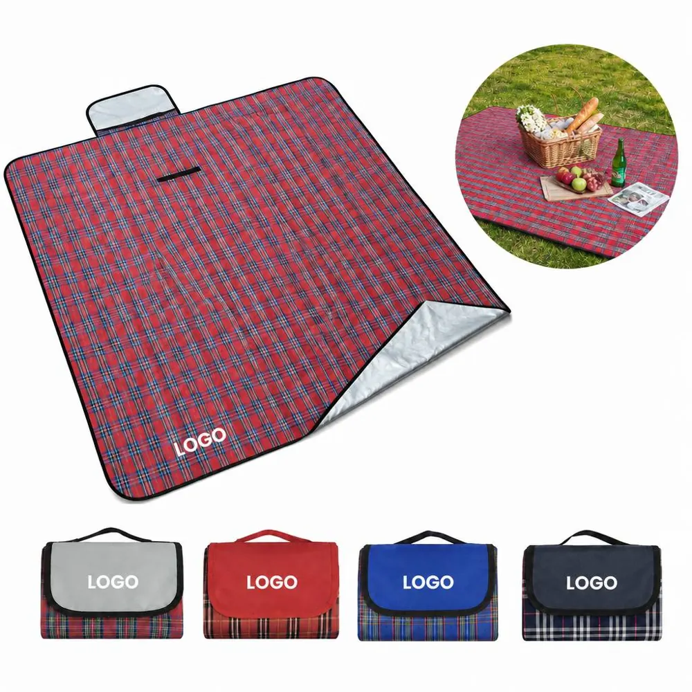 Foldable Waterproof Outdoor Picnic Blanket for Camping Beach