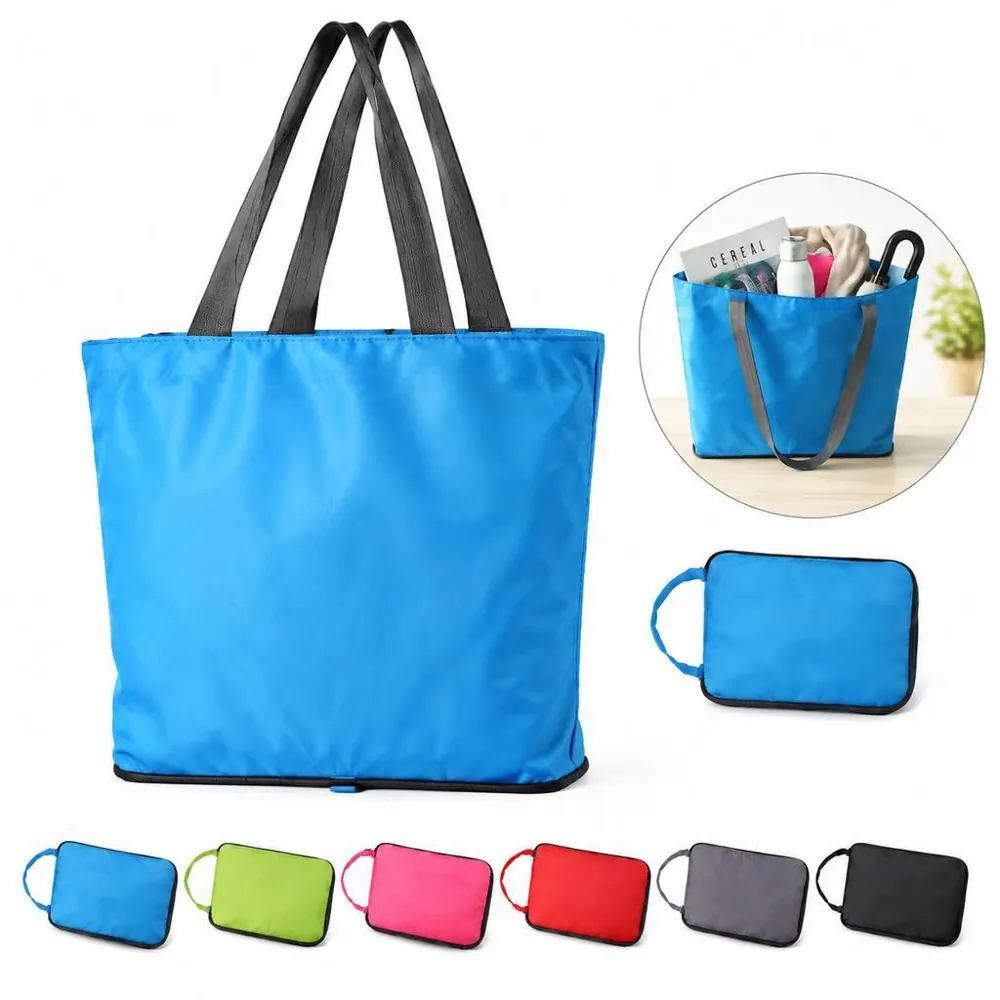 Compact Reusable Tote for Groceries and Travel 2