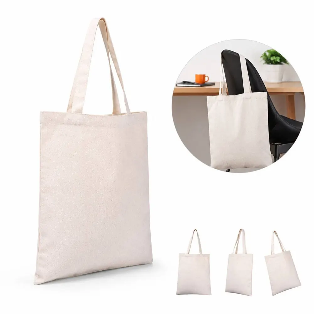 Reusable Natural Cotton Shopping Tote for Daily Use 2