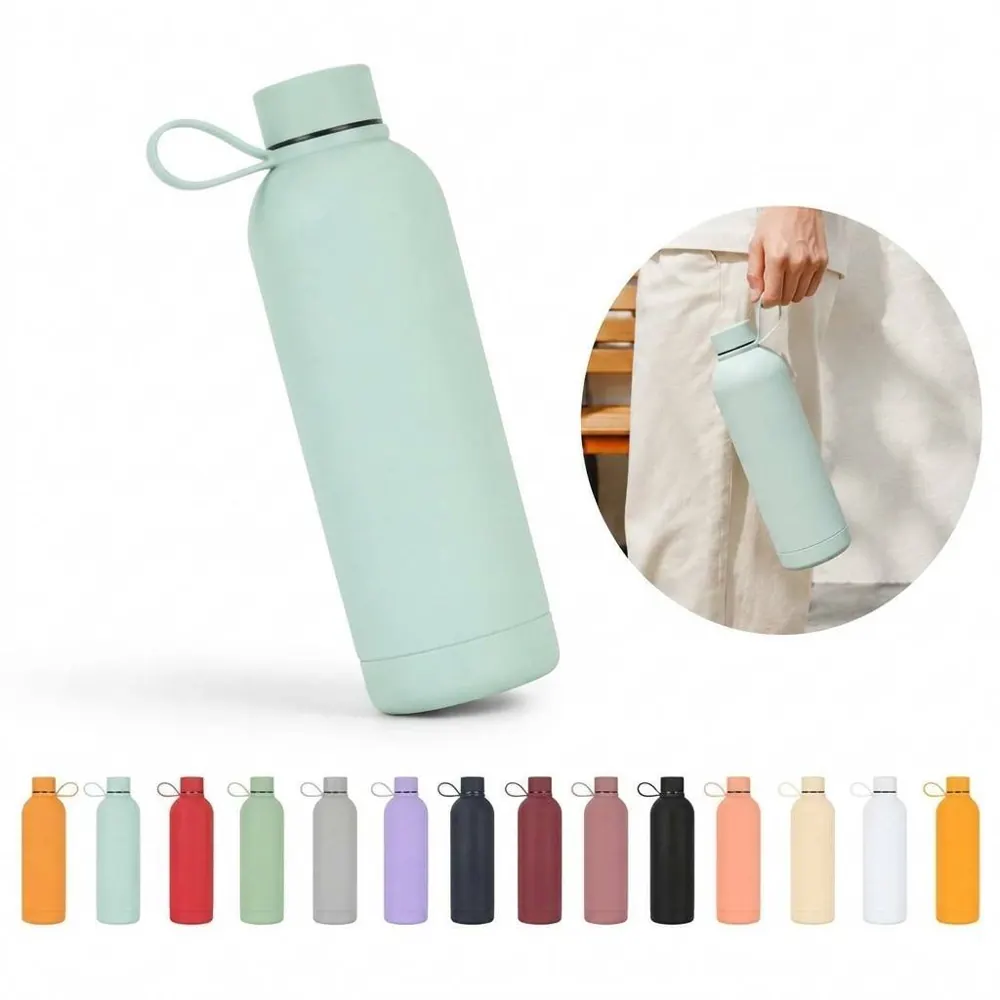 16oz Double-Wall Vacuum Insulated Steel Bottle 2