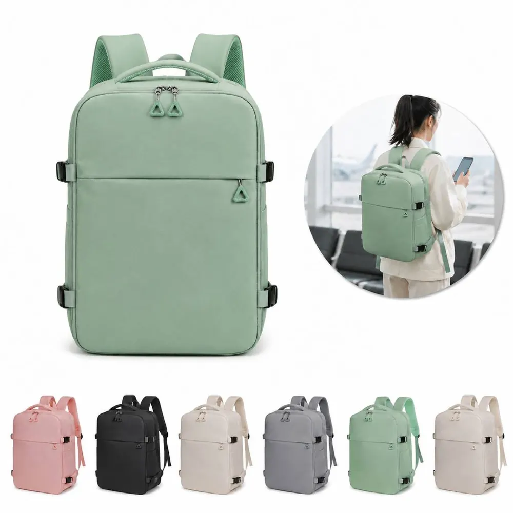 Expandable Travel Backpack with Multiple Compartments 2