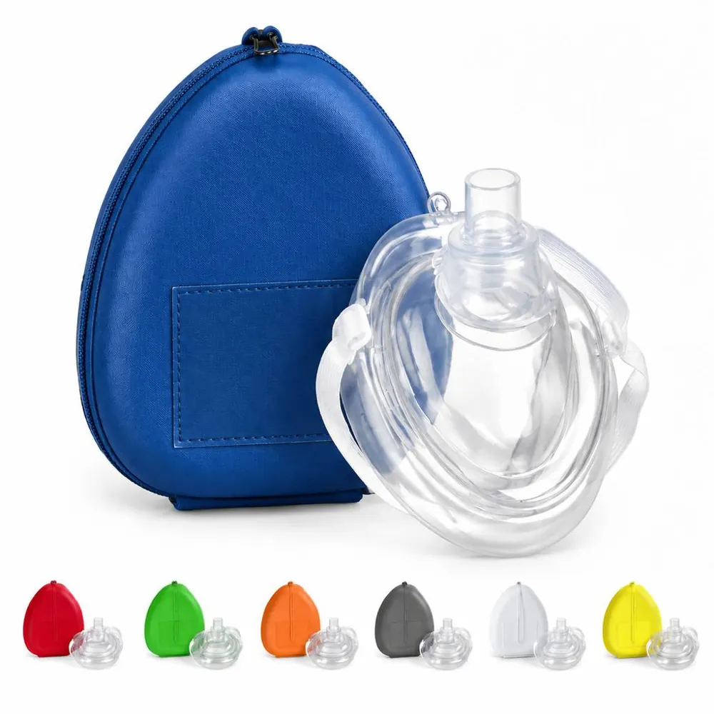 CPR Face Shield with Clear Visor for Rescue 2
