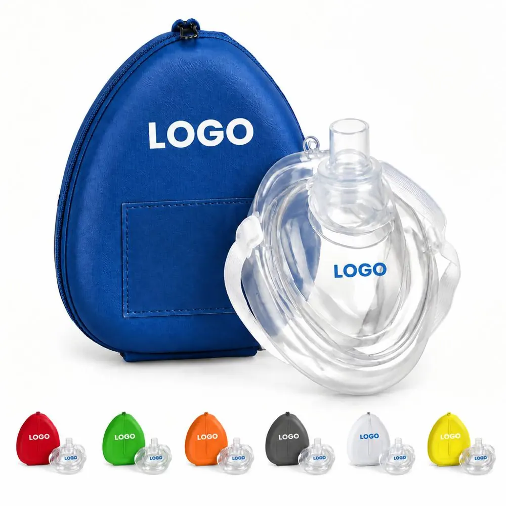 CPR Face Shield with Clear Visor for Rescue