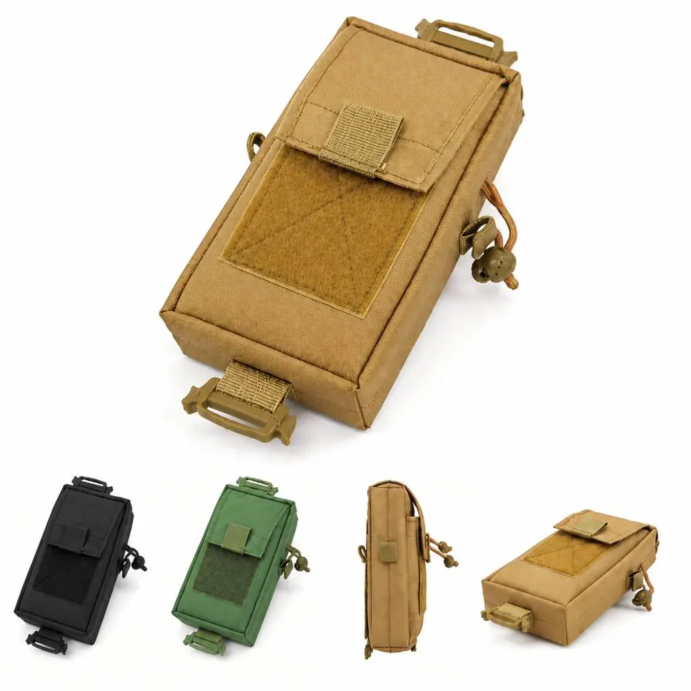 Backpack Strap Mounted Tactical Phone Holder 2
