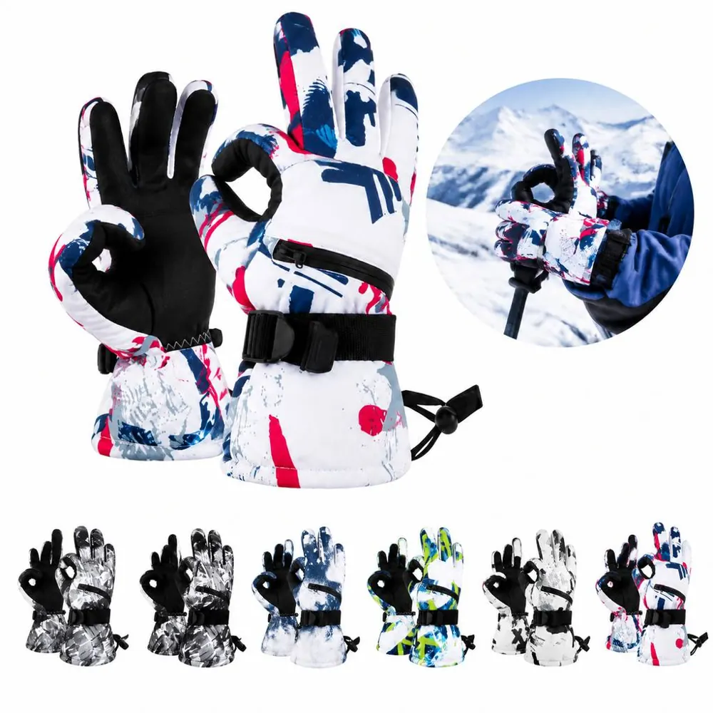 Winter Snow Gloves with Insulated Thermal Lining 2