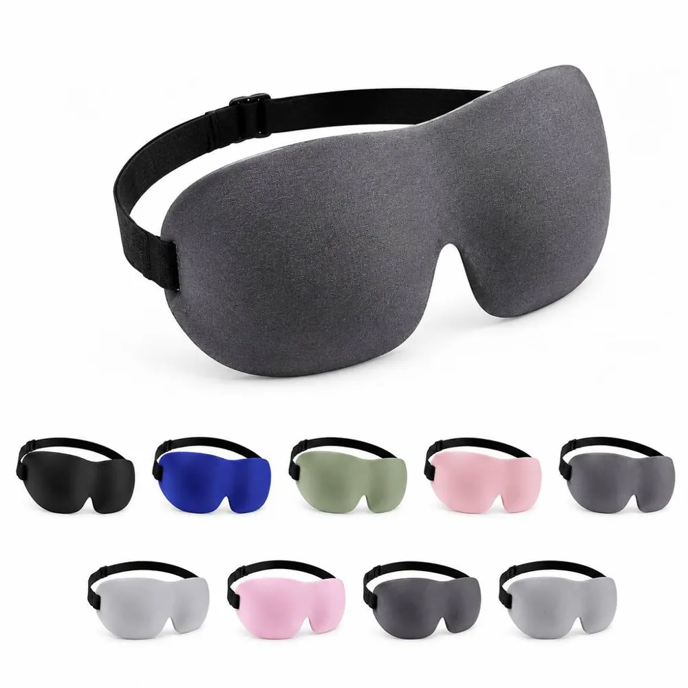 3D Contoured Sleep Mask for Complete Light Blocking 2