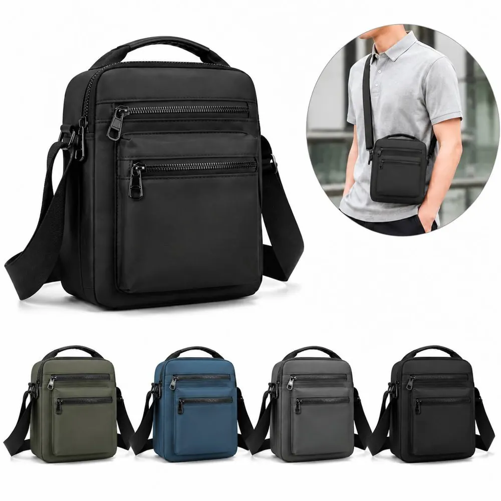 Water-Resistant Oxford Crossbody Bag for Daily Travel 2