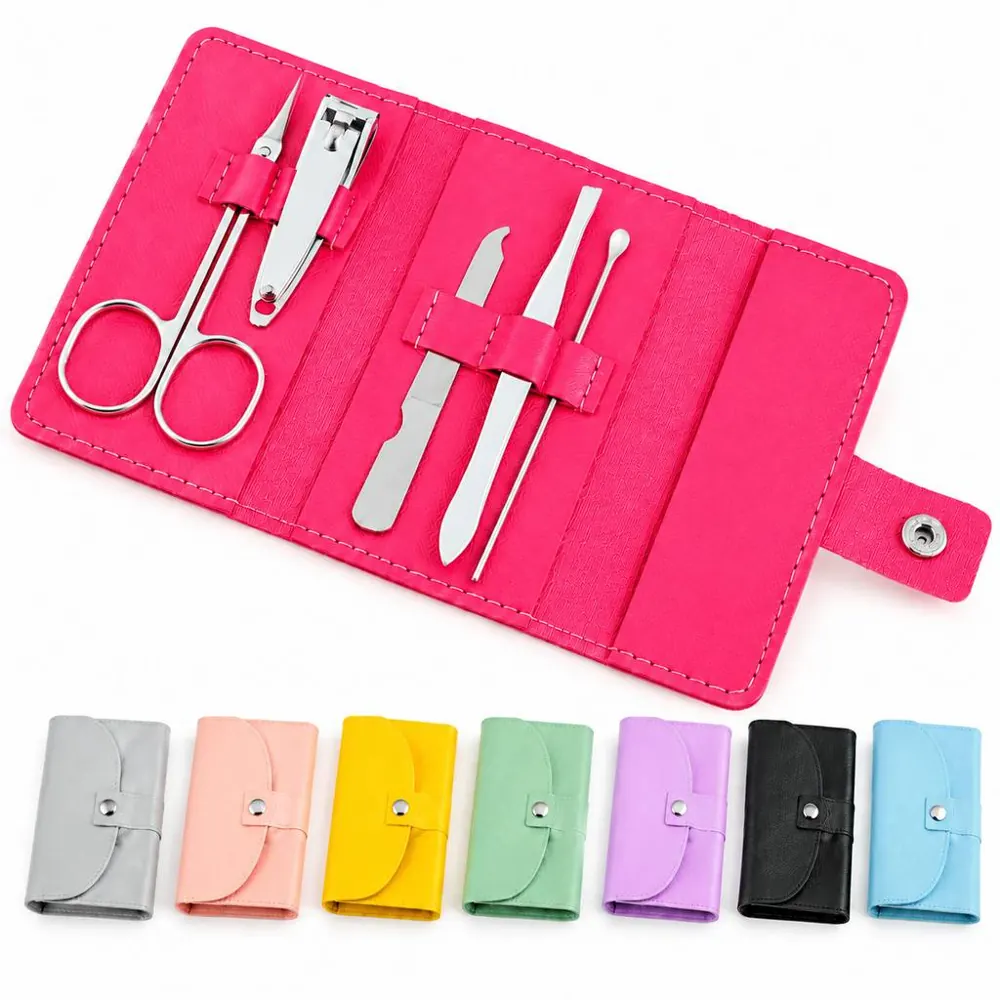 5-Piece Stainless Steel Nail Grooming Kit with Clipper File 2