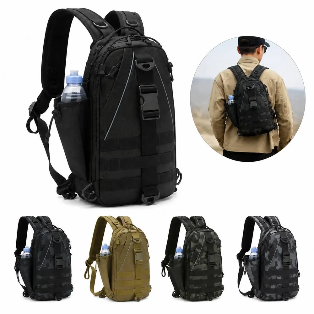 Water-Resistant Multi-Compartment Fishing Gear Pack 2