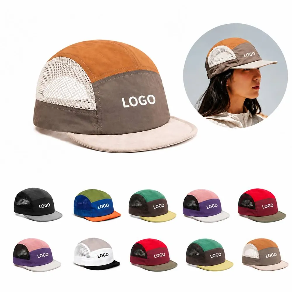 Lightweight Quick Dry Short Brim Cap for Outdoor Sun