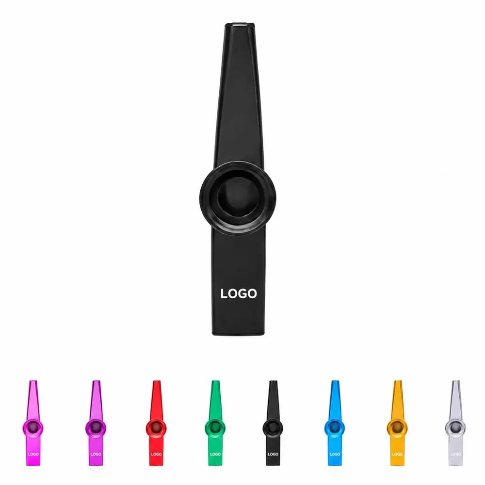 Compact Aluminum Kazoo for Humming Accompaniment