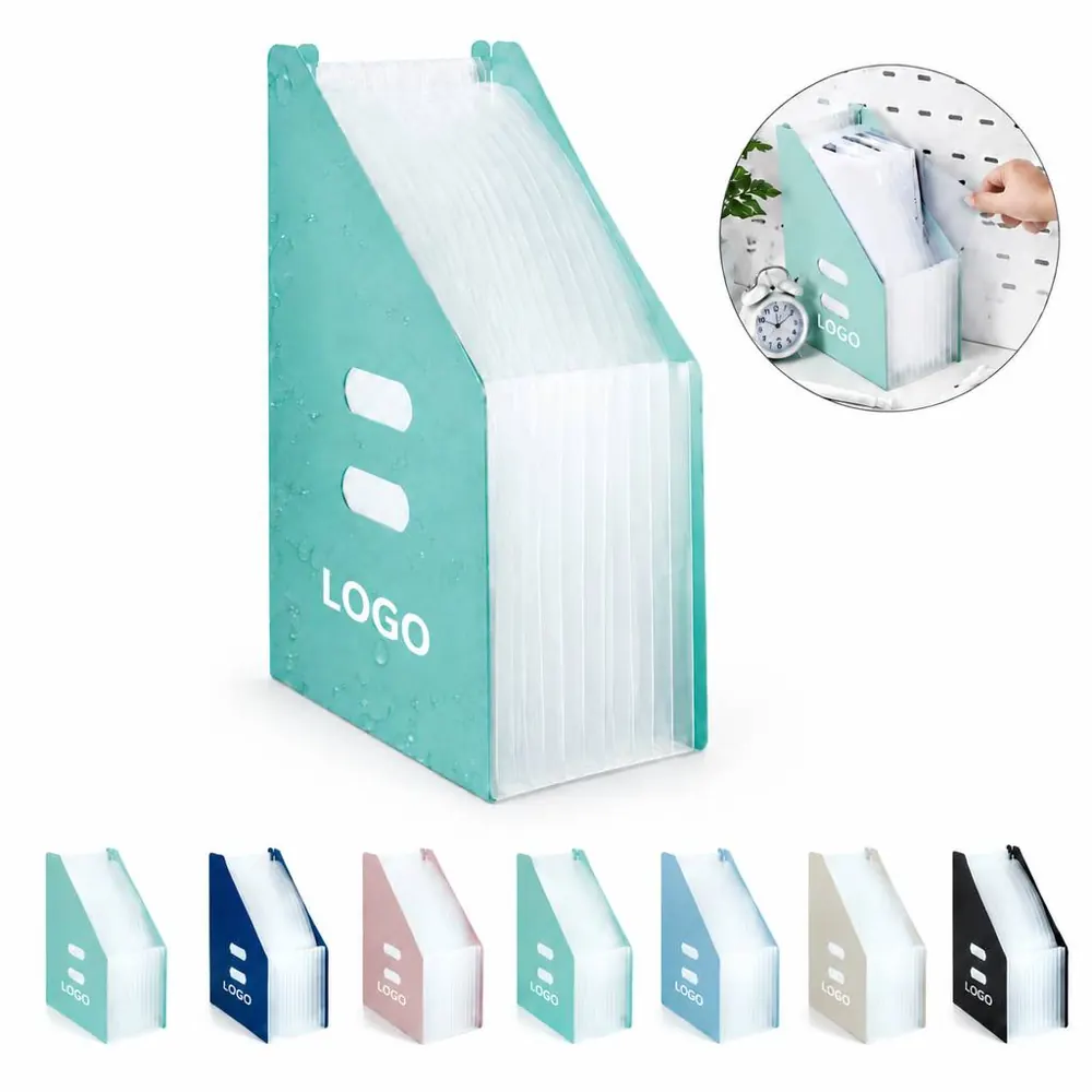 Expandable 13-Pocket Document Organizer Folder Waterproof