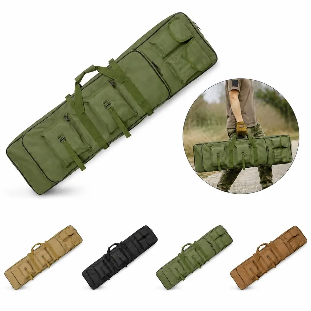 Water-Resistant Tactical Rifle Case for Secure Transport 2