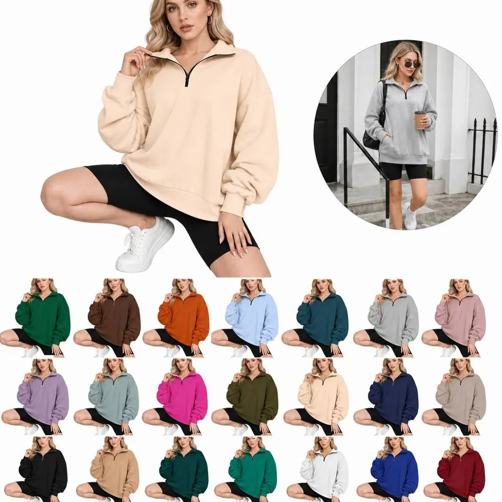 Half Zip Athletic Pullover Breathable Moisture Wicking 2