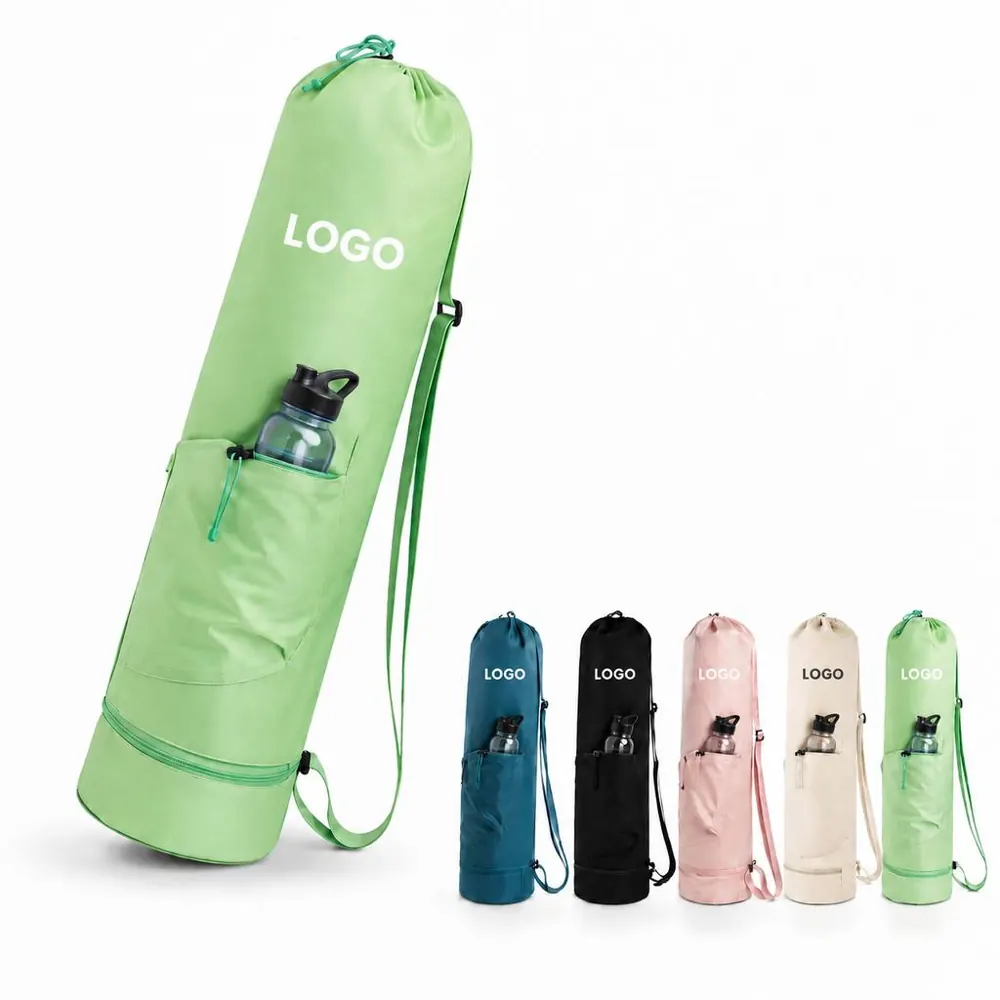 Durable Yoga Mat Carrier Bag with Zipper Closure