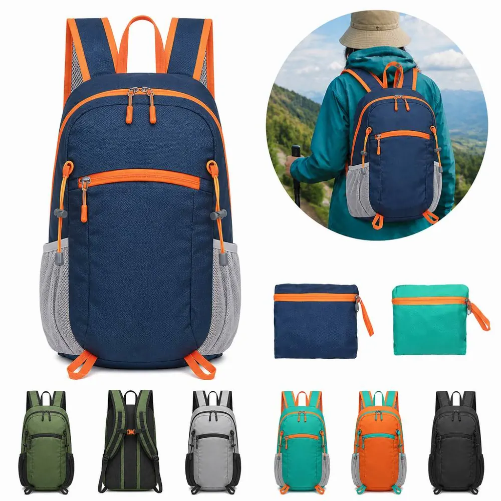 Breathable Hiking Daypack with Water-Resistant Fabric 2