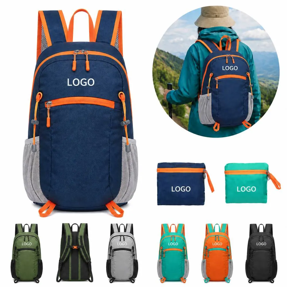 Breathable Hiking Daypack with Water-Resistant Fabric